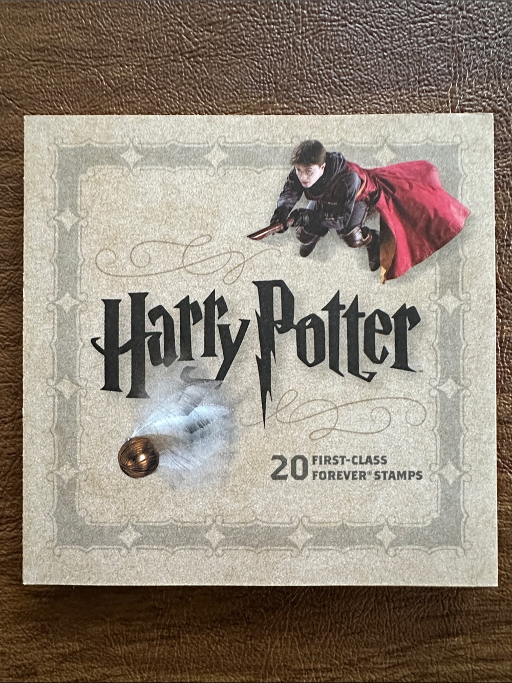 Warner Bros. Harry Potter Stamp Sheet - Beige & Black Accents